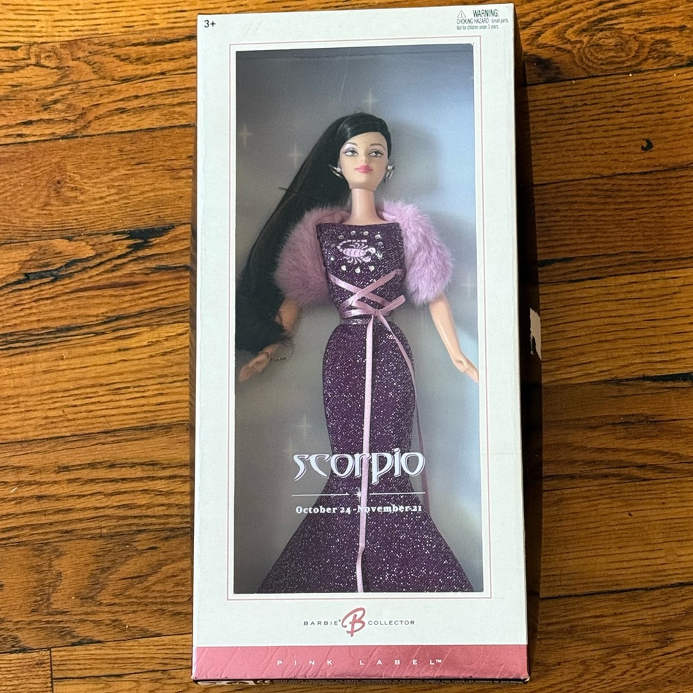 Mattel 2004 Collectable Barbie - Pink Label - Zodiac Scorpio Barbie